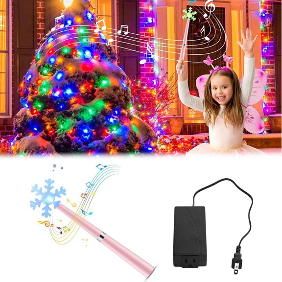 CCWADH Christmas Wand Light Controller Easy On/Off Festive Decoration for Home and Holiday Gatherings