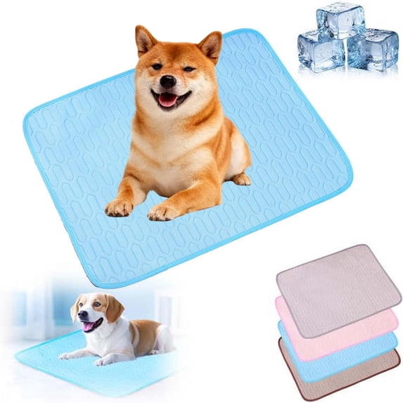 CCWADH Dog Cooling Mat Pad, 2026 Upgraded Pet Ice Silk Mats, Pet ...