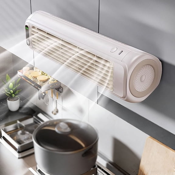 CCWADH Mini Portable Air Conditioner - Quiet Compact AC Unit with Adjustable Airflow for Home, Office, Dorm, Camping - Easy Wall Mounting & Digital Display for Customized Comfort