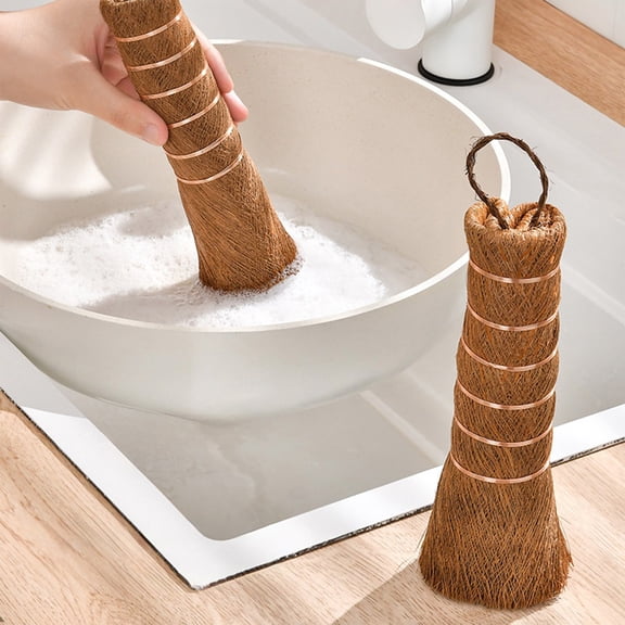 CCWADH Multi-Functional Dishwashing Brush for Pots and Dishes - Eco-Friendly, No Damage Scrubbing, with Hanging Rope for Easy Storage - Ideal for Home Kitchen Use