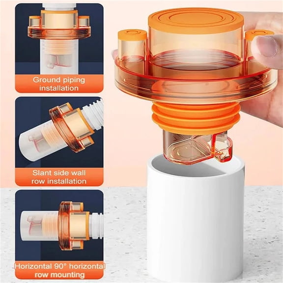 CCWADH Three-Way Kitchen Drain Joint with Odor Prevention Technology for Sinks, Dishwashers & Water Purifiers - Easy Installation & Enhanced Drainage Efficiency