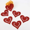 thumbnail image 1 of CCWADH Wedding Supplies Heart Door Curtain, Non Woven Fabric Red Heart Banner for Valentine's Day, DIY Party Decoration, 1 of 6