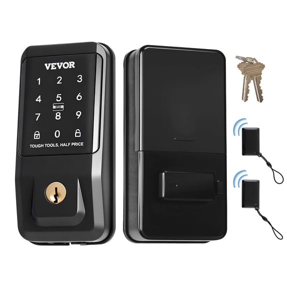 CCY Keyless Entry Door Lock, Touchpad Electronic Deadbolt with IC Card ...