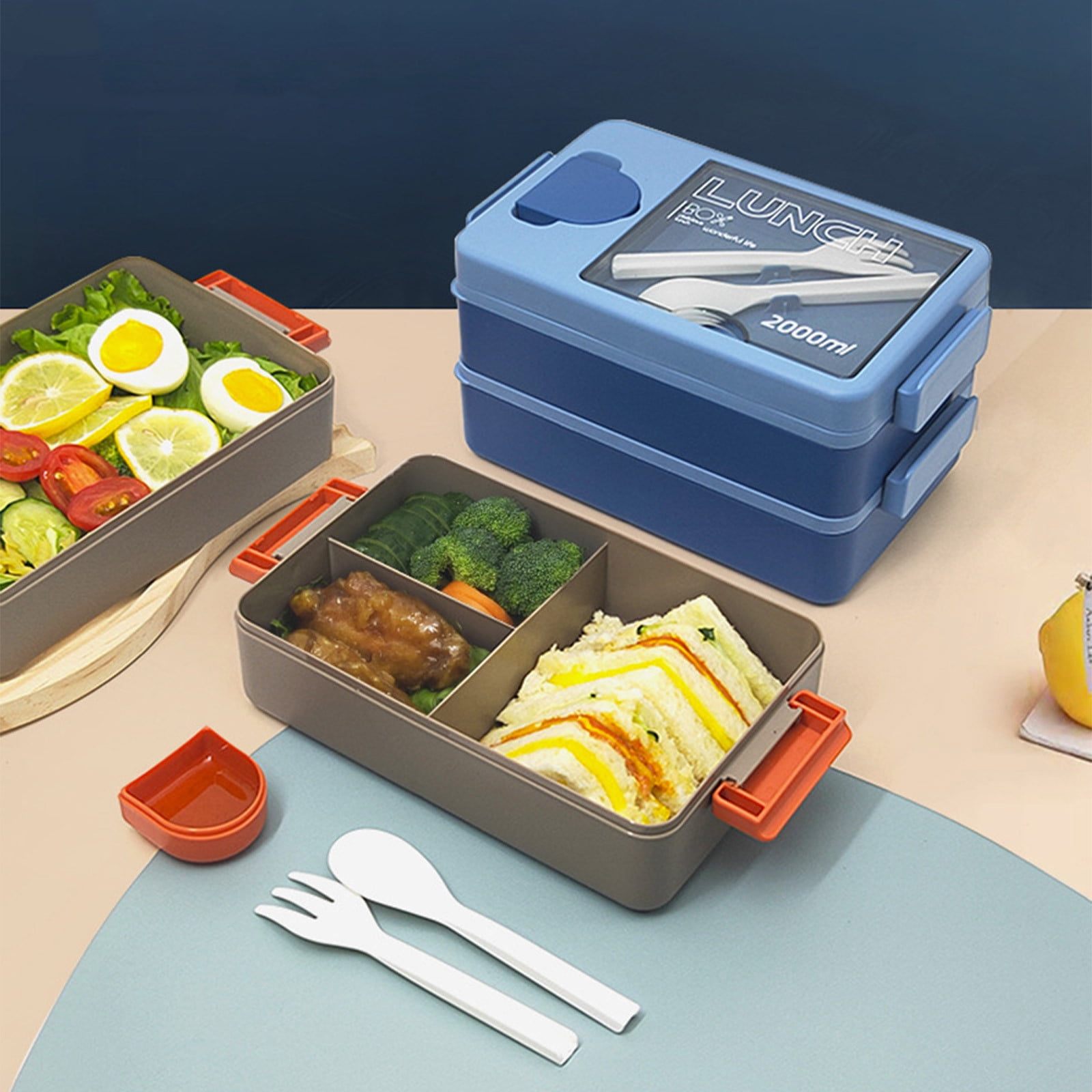 CCYDFDc Lunch Boxes for bulk, Bento Boxes for Snacks, Bento Boxes ...