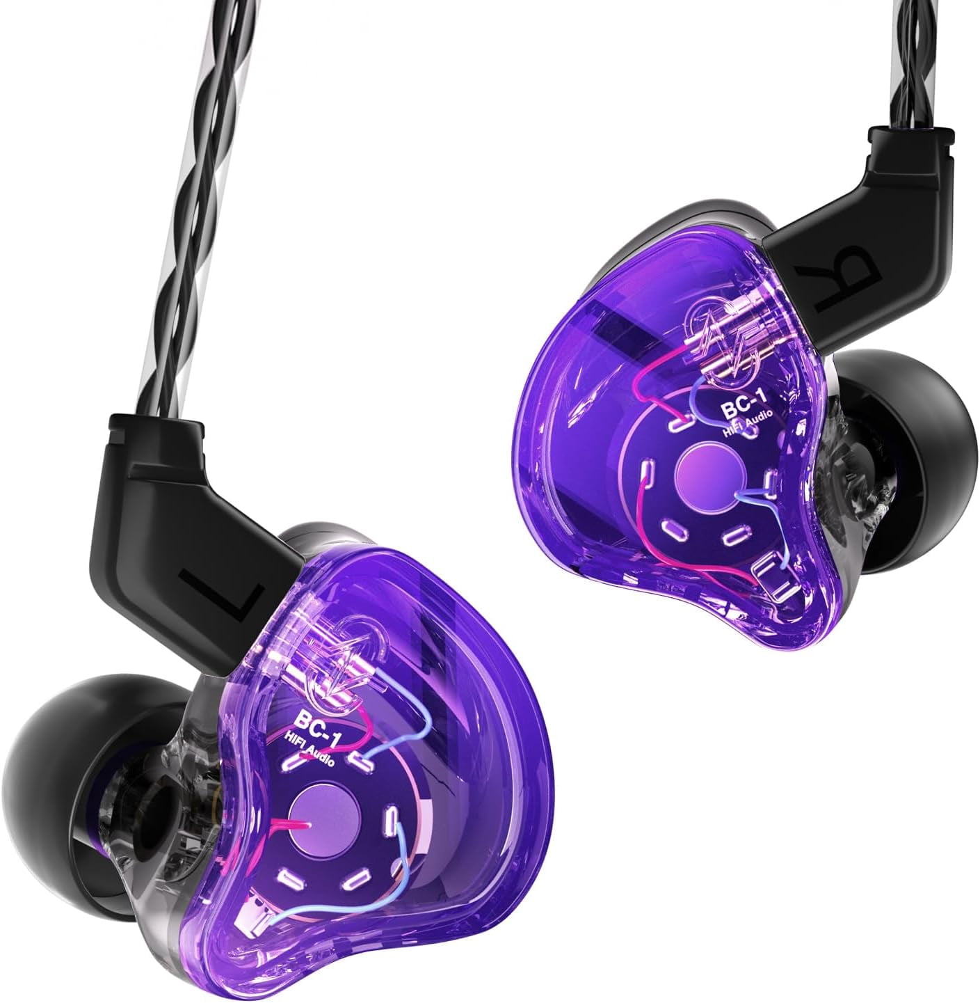 CCZ Melody in ear Monitor Headphones, hifi 1DD 1BA Drivers iem