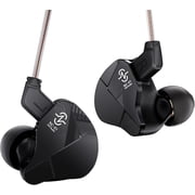 CCZ NC01 Gospel HiFi In Ear Monitor Earphones 10mm Dual Magnetic DD Ultra Lightweight UV Curing PC Cavity Stereo Sound IEM Gaming Headphones Detachable Cable Wired Earbuds for Audiophile