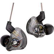 CCZ NC01 Gospel HiFi In Ear Monitor Earphones 10mm Dual Magnetic DD Ultra Lightweight UV Curing PC Cavity Stereo Sound IEM Gaming Headphones Detachable Cable Wired Earbuds for Audiophile