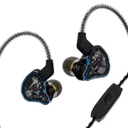 سماعات أذن هجينة CCZ Warrior 3BA+1DD HiFi داخل الأذن، سماعة أذن لمراقبة الأذن، سماعات أذن سلكية، سماعة رأس للألعاب، دائرة مغناطيسية مزدوجة 10 مم، كابل DD 4N OFC، تجويف كمبيوتر معالج بالأشعة فوق البنفسجية، تحكم بزر واحد