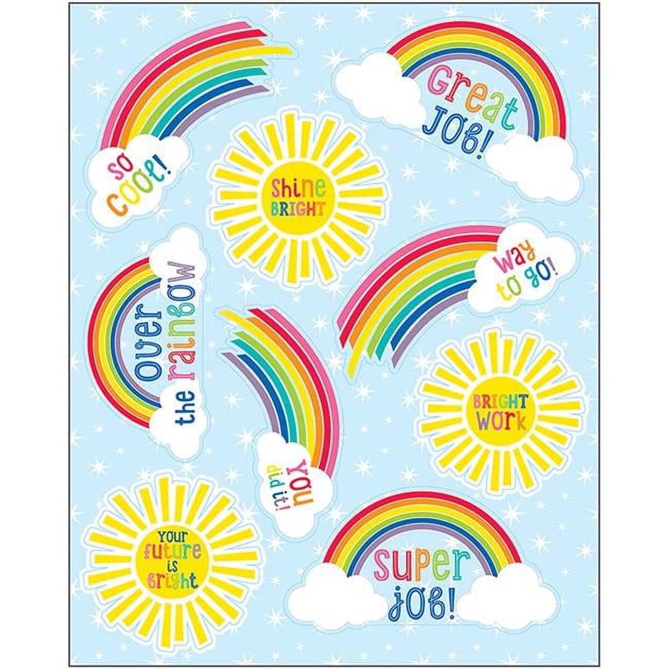 CD-168268 - Hello Sunshine Motivational Stickers, 54 Stickers by ...