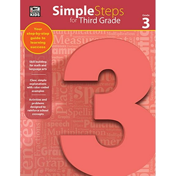 Pre-Owned CD-704916 - Simple Steps for Third Grade by Carson Dellosa