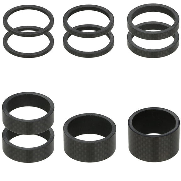 CD Carbon Bike Headset Spacers 1-1/8" 10PCS Kit Set