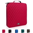 thumbnail image 1 of CD Case 160 Capacity Nylon Heavy Duty DVD Holder CD Organizer CD Storage Case, 1 of 9