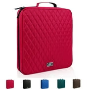 CD Case 160 Capacity Nylon Heavy Duty DVD Holder CD Organizer CD Storage Case