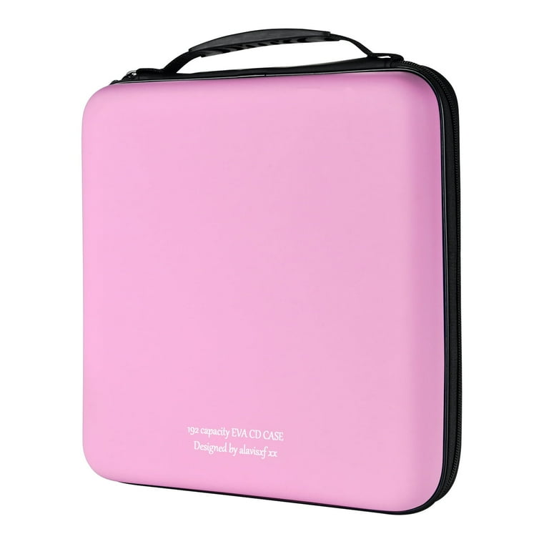 CD ケース　AUNCASE CD付き Amazon.com: XiongYe CD DVD Case, 72 Capacity Heavy Duty Wallet