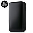 thumbnail image 1 of CD Case 80 Capacity Hard Shell DVD Case VCD Binder Wallet Storage Organizer Booklet, 1 of 10