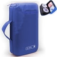 thumbnail image 1 of CD Case, 96 Capacity Hard Plastic DVD Case Holder Organizer Storage Bag Portable Game Music Movie CD Disc Wallet Case for Kids Home Car Travel, 1 of 8