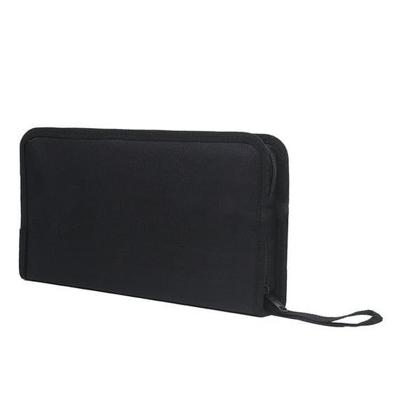 CD DVD Booklet Mercerized Fabric Handbag CD Storage Case- CD/DVD Organizer Case