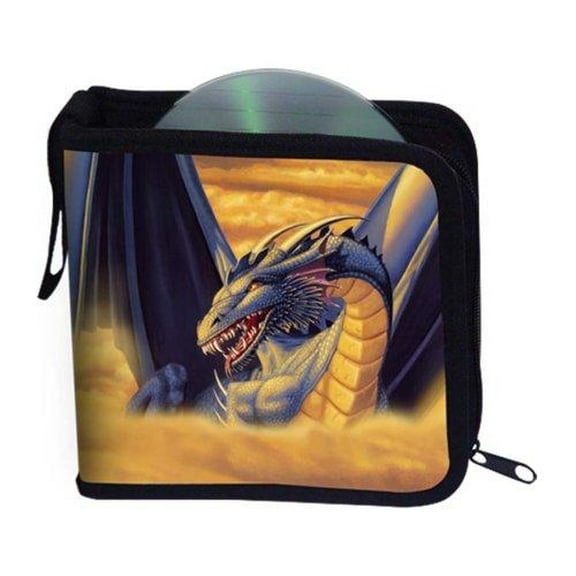 CD / DVD Disc Storage Wallet with Dragon Artwork by Larry Elmore