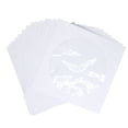 thumbnail image 1 of CD DVD Sleeves, Media Paper Envelop Sleeves Holder with Clear Window Flap White, Pack of 100, 1 of 5