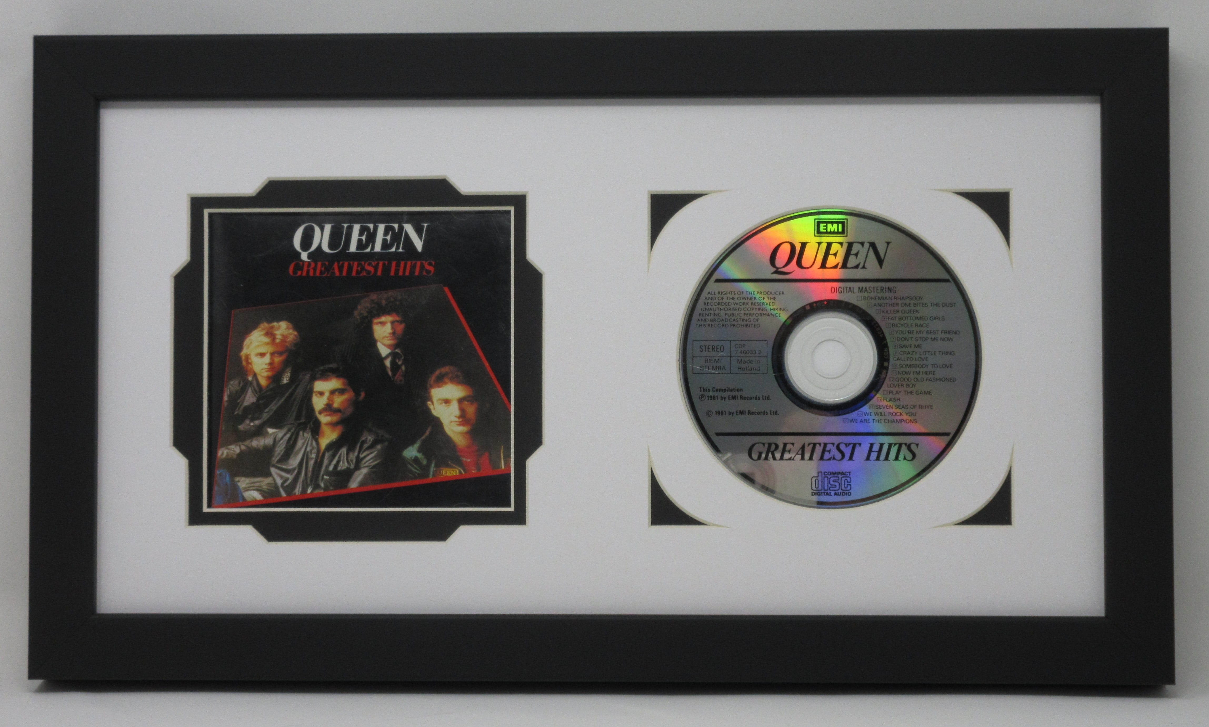 CD Jewel Case & CD (Not Included) Picture Display Wall Frame Made in ...