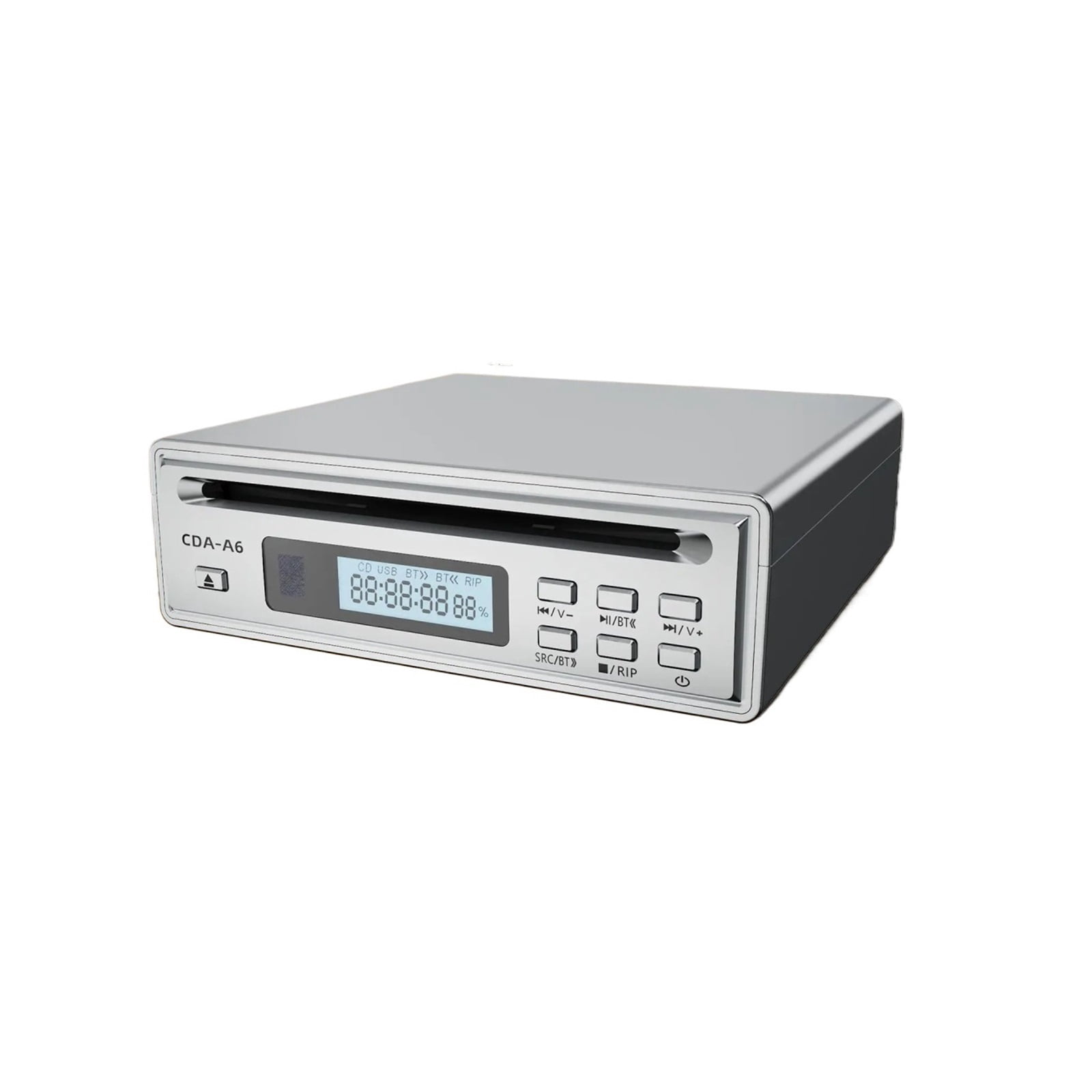CD Player Bluetooth Digital CD Grabber with Automatic Ripping WAV Fiber Output Remote Control ,Compatibility