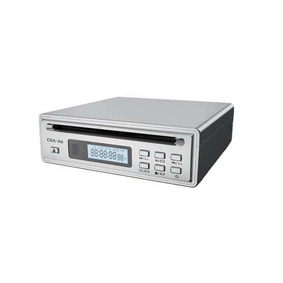 CD Player Bluetooth Digital CD Grabber with Automatic Ripping WAV Fiber Output Remote Control ,Compatibility