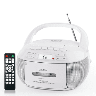 Naxa Npb428 Portable Mp3/cd Player With Am/fm Radio & Detachable