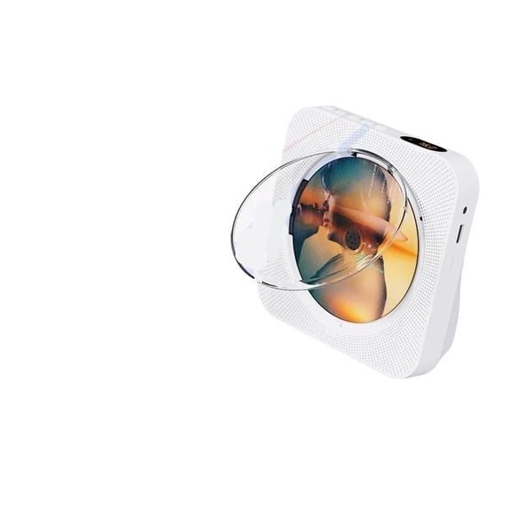 CD Player KC-718 Portable Multifunction CD VCD Stereo DVD Player Support CD/Bluetooth Speaker