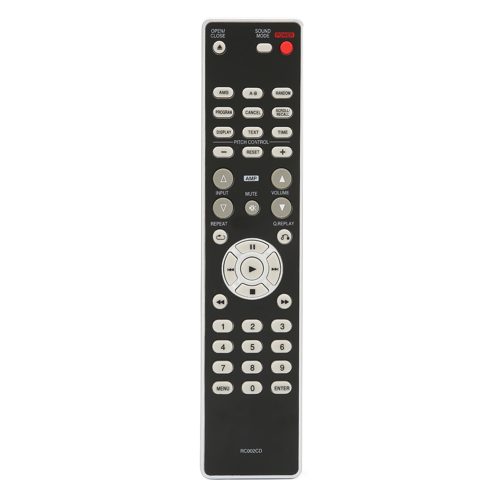 CD Player Remote Control Multi Function Replacement Remote for Marantz ...