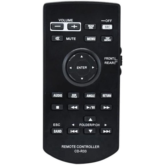 CD-R33 Replacement Remote Control Commander fit for Pioneer Car Audio AVH-P8400BH AVH-4000NEX