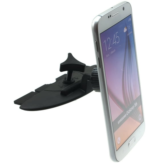 CD Slot Car Mount for iPhone 16/Pro/Max/Plus - Magnetic Holder Swivel Dock Strong Grip for iPhone 16/Pro/Max/Plus