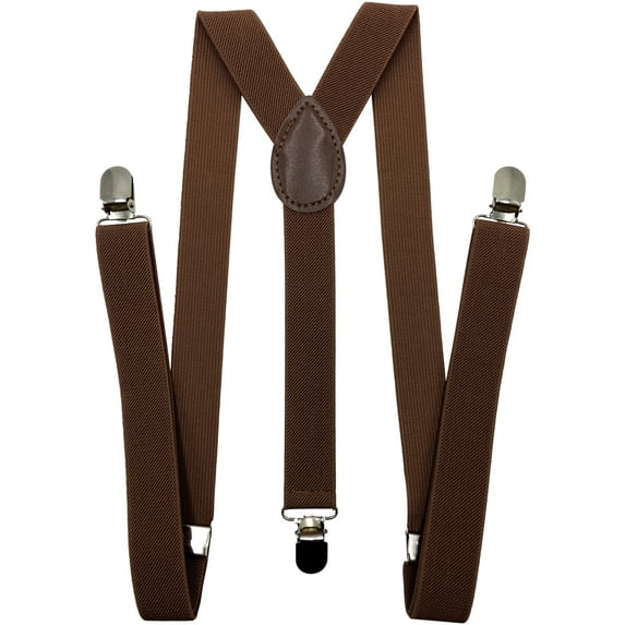 CD Solid Color Suspenders Y-Back | Adjustable and Elastic | for Men and Women