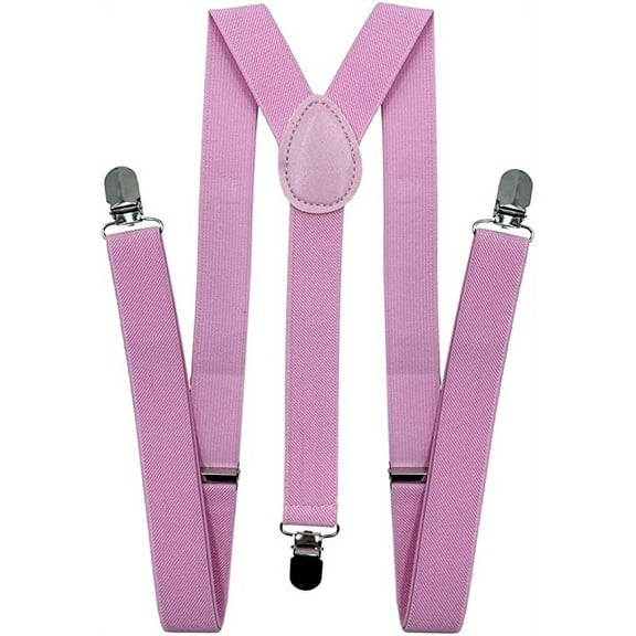 CD Solid Color Suspenders Y-Back | Adjustable and Elastic | for Men and Women
