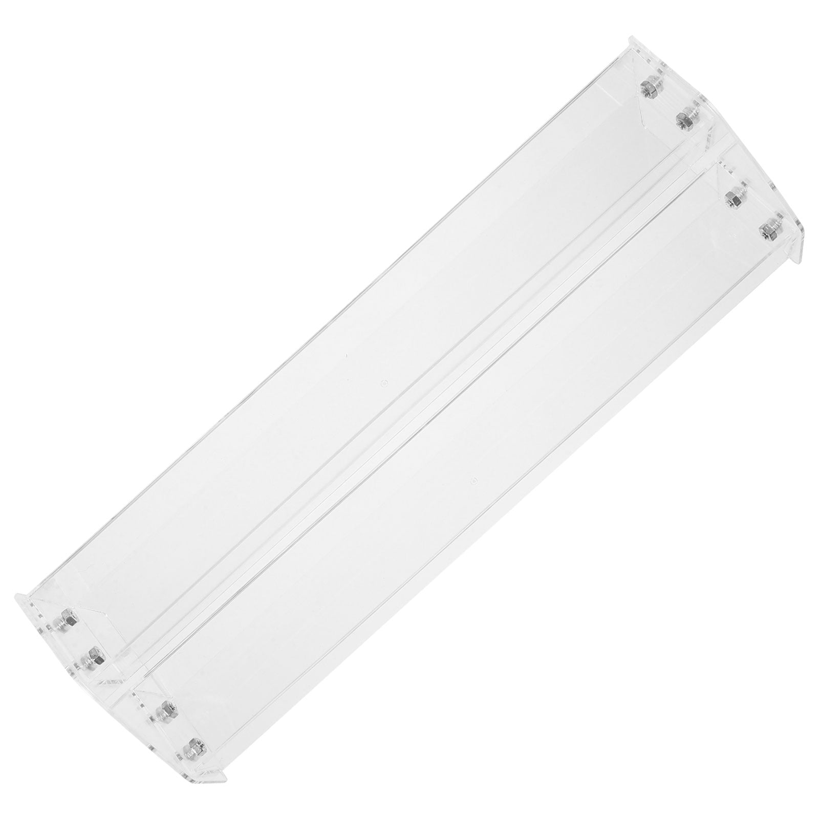 CD Storage Rack Record Display Shelf Acrylic Tiered Greeting Card 