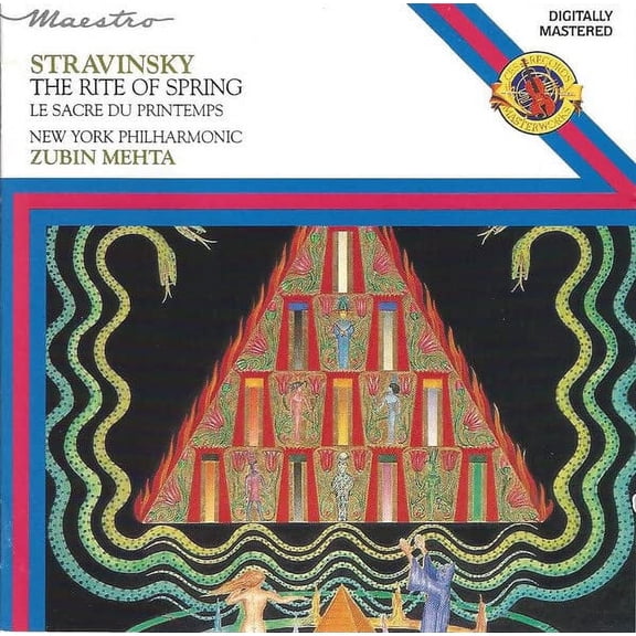 CD - Stravinsky, The Rite of Spring - Zubin Metha (Audiobook)