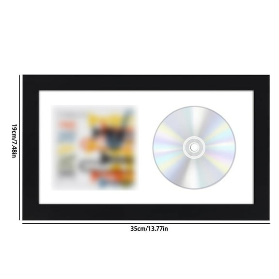 CD display stand, transparent and dustproof - storing CDs and cards