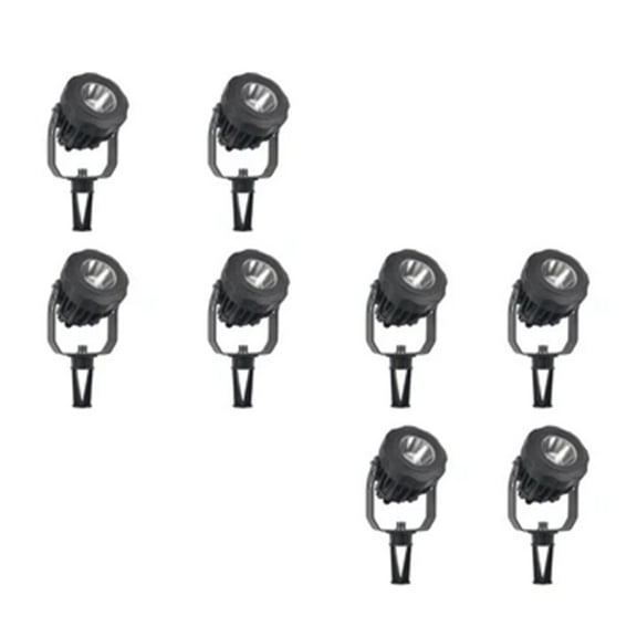 CD12-8PKG 12W LED Outdoor Spotlight Directional Narrow Beam Angle Lighting