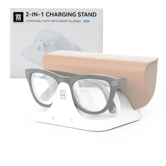 CD3 Charging Dock Compatible with Ray-Ban Meta Glasses Compatible with Ray-Ban Meta Charging Case
