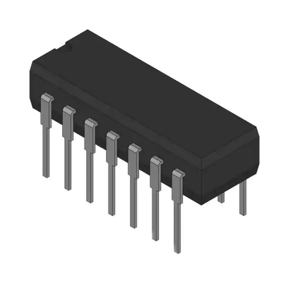 CD4002BF Integrated Circuits Logic Gates Military 2-ch, 4-input, 3-V to 18-V NOR gates 14CDIP