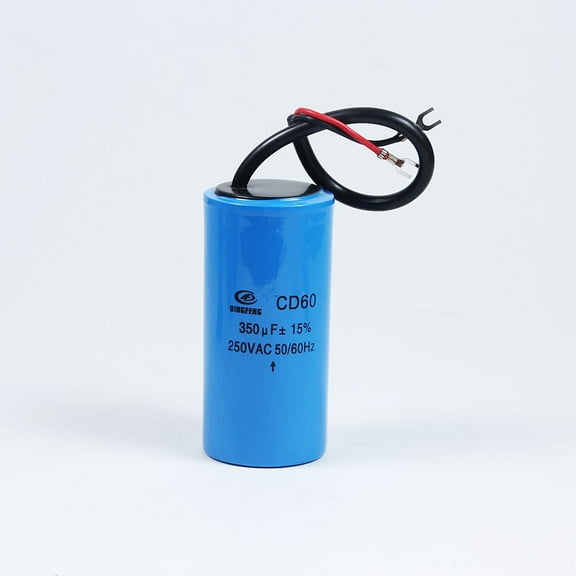 CD60 300uF Motor Start Capacitors with Wire Lead 250VAC 50/60Hz Run Motor Capacitor