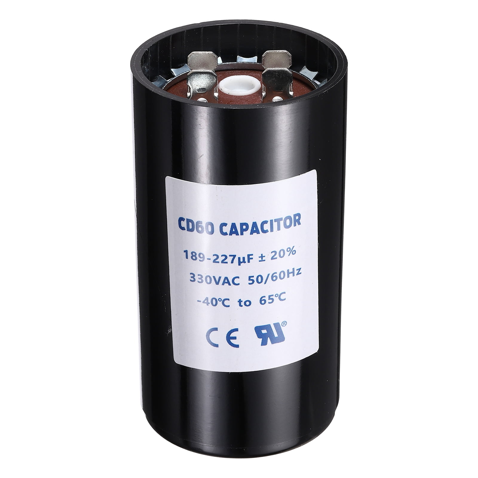 Confezione da 5 - VIALU - 135-162 uf/MFD 330 volt VAC condensatore