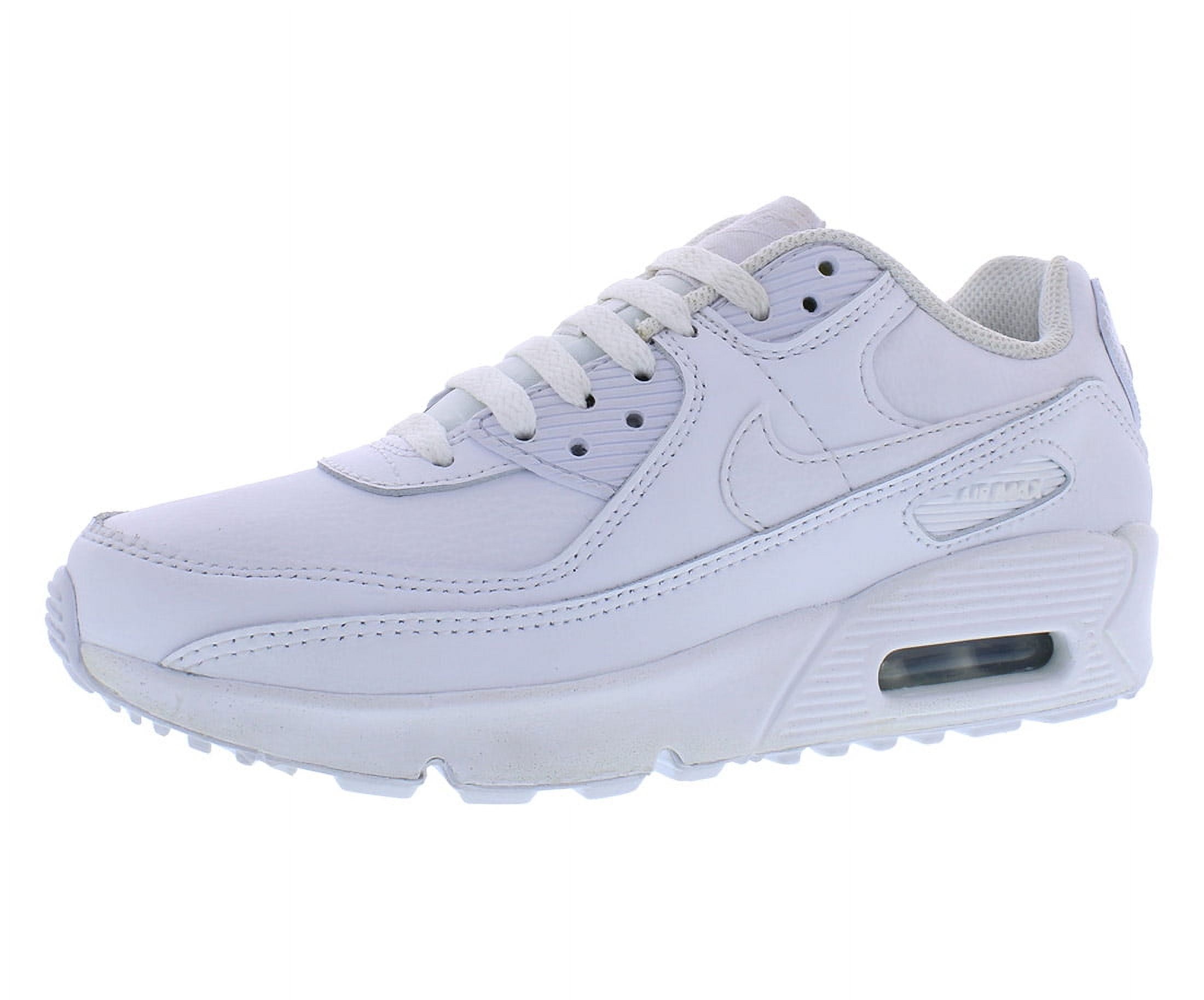 CD6864-100] Youth Nike Air Max 90 Leather (GS) - Walmart.com