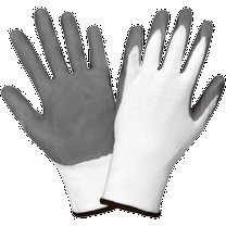 CD9400-L-3PK, Nitrile Coated Gloves, Smooth Finish, 3 Pair Value Pack