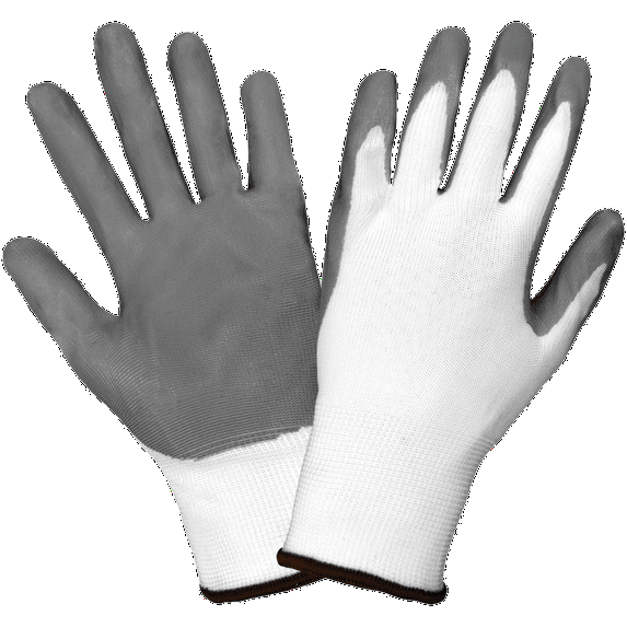 CD9400-L-3PK, Nitrile Coated Gloves, Smooth Finish, 3 Pair Value Pack