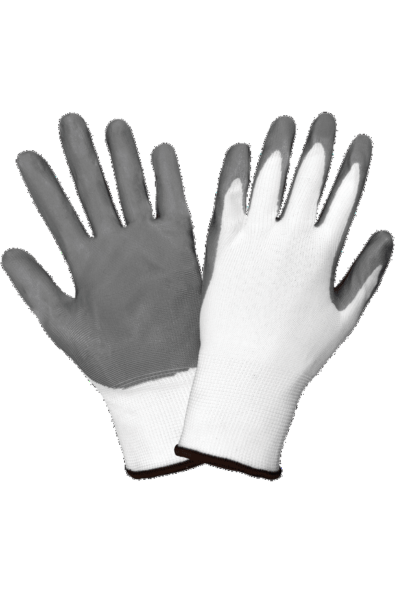 CD9400-L-72PK, Nitrile Coated Gloves, Smooth Finish, 72 Pair Value Pack