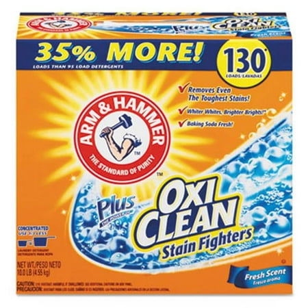 CDC 9.92 lbs Power of Oxi Clean Powder Detergent Box, Fresh
