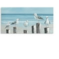 thumbnail image 1 of CDDposter Coastal Seagull Poster Decor- Seabird Canvas Beach wall art, Lake and Sea Ocean Themed Artwork for Bedroom Bathroom Art 20"x40", 1 of 8