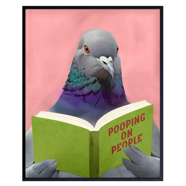 CDDposter Humorous Bathroom Wall Art - Fun Bathroom Decor - funny Wall ...