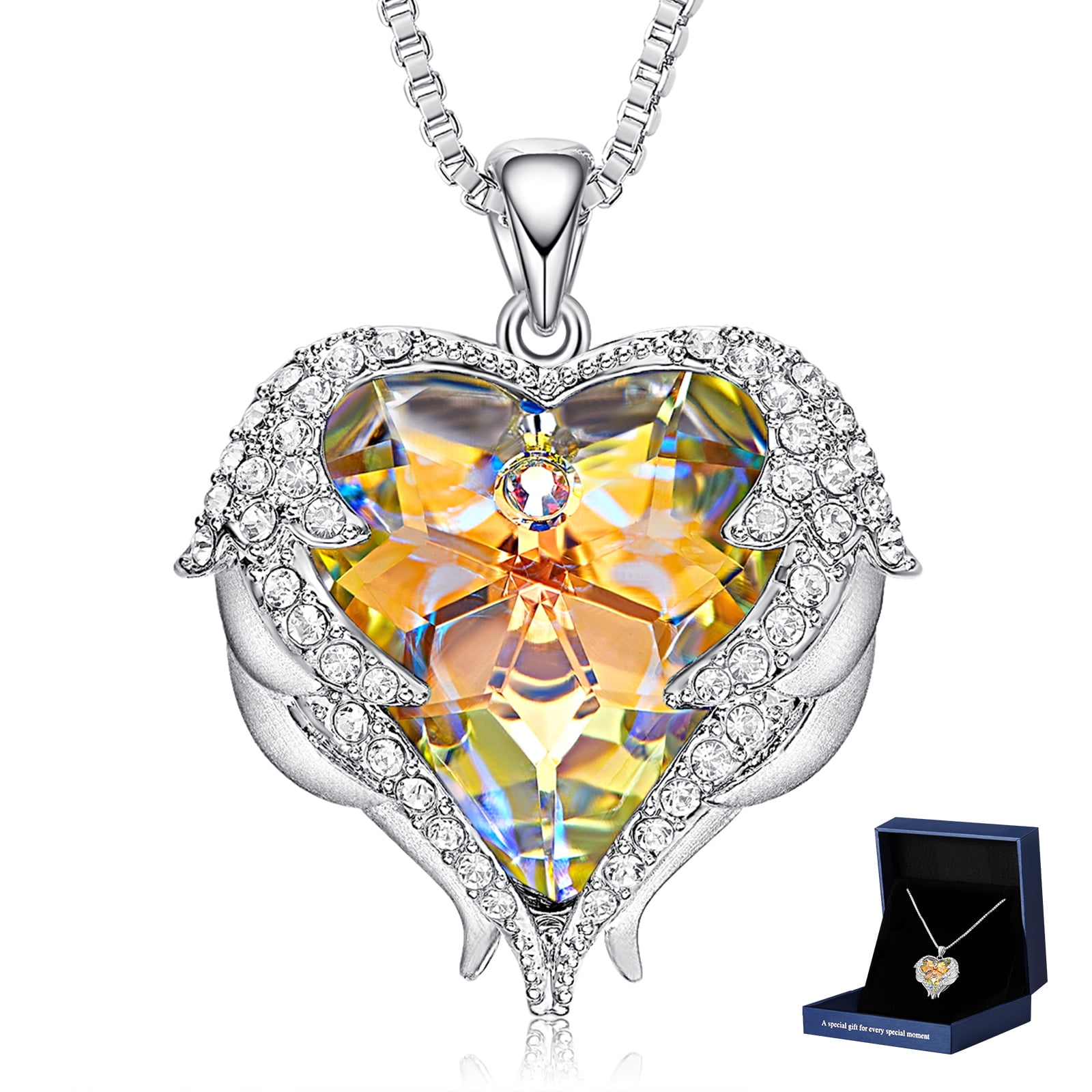 Cde angel wing necklace Clearance
