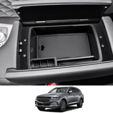 Center Console Organizer For Genesis G70 - 2019-2024 Models Secondary Storage Tray With Anti-Slip Mat